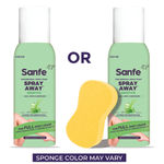 Buy Sanfe Spray Away Hair Removal Spray - Sensitive (Aloe Vera) 112 ml Removes Hair in 10 Minutes - Purplle