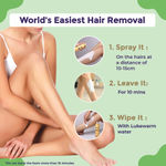 Buy Sanfe Spray Away Hair Removal Spray - Sensitive (Aloe Vera) 112 ml Removes Hair in 10 Minutes - Purplle