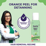 Buy Sanfe Spray Away Hair Removal Spray - Sensitive (Aloe Vera) 112 ml Removes Hair in 10 Minutes - Purplle