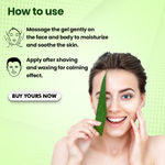 Buy TNW The Natural Wash Pure Aloe Vera Gold Gel for Soothing & Hydrating with 24 Carat Gold 100 gm - Purplle