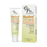 Buy Fixderma Shadow Tinted Sunscreen SPF 50 | Sunscreen with Vitamin E | PA+++ for UVA & UVB Protection | For All Skin Types - 30 gm - Purplle