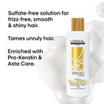 Buy L'Oreal Professionnel Xtenso Care Sulfate-free Shampoo|For all hair types|Gently cleanses, controls frizz and adds shine|With Keratin Repair (250 ml) - Purplle