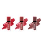 Buy MARS Queen of Mattes Liquid Lipsticks Box Set of 3 (13.5 ml) (REDS & MAROONS) | Smudgeproof & Transferproof | Intense Pigmentation Long-Lasting Wear | Customizable Colors | Matte Finish - Purplle
