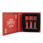 Buy MARS Queen of Mattes Liquid Lipsticks Box Set of 3 (13.5 ml) (REDS & MAROONS) | Smudgeproof & Transferproof | Intense Pigmentation Long-Lasting Wear | Customizable Colors | Matte Finish - Purplle