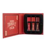 Buy MARS Queen of Mattes Liquid Lipsticks Box Set of 3 (13.5 ml) (REDS & MAROONS) | Smudgeproof & Transferproof | Intense Pigmentation Long-Lasting Wear | Customizable Colors | Matte Finish - Purplle
