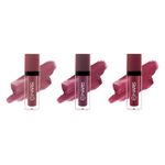 Buy MARS Queen of Mattes Liquid Lipsticks Box Set of 3 (13.5 ml) (PLUMS & MAROONS) | Smudgeproof & Transferproof | Intense Pigmentation Long-Lasting Wear | Customizable Colors | Matte Finish - Purplle