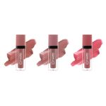 Buy MARS Queen of Mattes Liquid Lipsticks Box Set of 3 (13.5 ml) (PEACHES & NUDES) | Smudgeproof & Transferproof | Intense Pigmentation Long-Lasting Wear | Customizable Colors | Matte Finish - Purplle