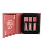 Buy MARS Queen of Mattes Liquid Lipsticks Box Set of 3 (13.5 ml) (PEACHES & NUDES) | Smudgeproof & Transferproof | Intense Pigmentation Long-Lasting Wear | Customizable Colors | Matte Finish - Purplle
