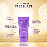 Buy Alps Goodness Deep Conditioning Curl Mask with Moroccan Oil & Green Tea 200 ml | Soft & SilkyA Curls | Moisture Lock | Perfect CurlsA - Purplle