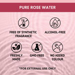 Buy Alps Goodness 100 % Pure Rose Water Spray (100 ml) | Long Press Mist Spray | Rose water for face | Made from Chaitri Rose | Gulab Jal | Natural skin toner | Premium Rose Water - Purplle