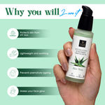 Buy Good Vibes Aloe Vera Hydrating Sunscreen Serum SPF30 (45 ml) - Purplle
