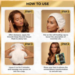 Buy L'Oreal Paris Extraordinary Oil Smooth Steam Mask (Paraben Free) 20 ml + 40 gm | Nourishing Treatment for Smooth & Straight Frizz-Free hair | With Precious Essential Oils - Purplle