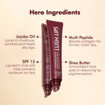 Buy Conscious Chemist Multi Peptide & Shea Butter Infused Lip balm With SPF 15 Lip balm:- Raspberry Gummy (15 gm) - Purplle