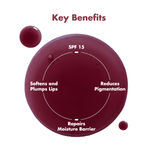 Buy Conscious Chemist Multi Peptide & Shea Butter Infused Lip balm With SPF 15 Lip balm:- Raspberry Gummy (15 gm) - Purplle