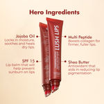 Buy Conscious Chemist Multi Peptide & Shea Butter Infused Lip balm With SPF 15 Lip balm - Cherry Bubblegum (15 gm) - Purplle