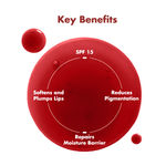 Buy Conscious Chemist Multi Peptide & Shea Butter Infused Lip balm With SPF 15 Lip balm - Cherry Bubblegum (15 gm) - Purplle