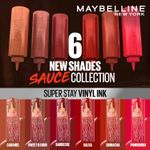 Buy Maybelline New York Superstay Vinyl Ink Sauce Limited Edition Collection - Pomodoro | Upto 16H Shine Lipcolor, 4.2 gm - Purplle