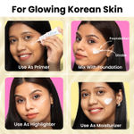 Buy NY Bae PRO Strobe Cream - Gold Sapphire (12 gm) | Primer + Highlighter + Moisturizer | Dewy Makeup | Glowing Korean Skin | Best Suited For Normal To Dry Skin - Purplle
