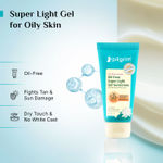 Buy Pilgrim 5% Niacinamide Oil-Free Super Light Gel Sunscreen SPF 50+ PA++++ with Korean White Lotus, 40 ml - Purplle