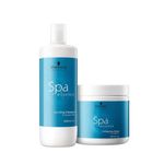 Buy Schwarzkopf Professional Spa Essence Shampoo + Mask Combo(500 ml + 1000 ml) - Purplle