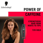 Buy Schwarzkopf TAFT Power Hair Spray With Caffeine Formula For Strengthening Hold 5, Lasts 72 Hrs-250 ml - Purplle