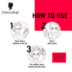 Buy Schwarzkopf TAFT Power Hair Spray With Caffeine Formula For Strengthening Hold 5, Lasts 72 Hrs-250 ml - Purplle