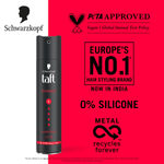 Buy Schwarzkopf TAFT Power Hair Spray With Caffeine Formula For Strengthening Hold 5, Lasts 72 Hrs-250 ml - Purplle