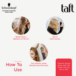 Buy Schwarzkopf TAFT Power Hair Spray With Caffeine Formula For Strengthening Hold 5, Lasts 72 Hrs-250 ml - Purplle
