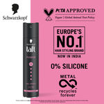 Buy Schwarzkopf TAFT Power Hold 5 Hair Spray for Heat Protection, Gives Cashmere like Softness - 250 ml - Purplle