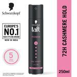 Buy Schwarzkopf TAFT Power Hold 5 Hair Spray for Heat Protection, Gives Cashmere like Softness - 250 ml - Purplle