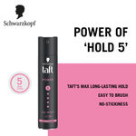 Buy Schwarzkopf TAFT Power Hold 5 Hair Spray for Heat Protection, Gives Cashmere like Softness - 250 ml - Purplle