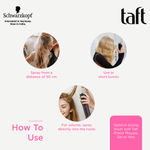 Buy Schwarzkopf TAFT Power Hold 5 Hair Spray for Heat Protection, Gives Cashmere like Softness - 250 ml - Purplle