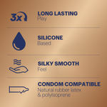 Buy Durex Real Feel Long-Lasting Lubricant - 50 ml - Purplle