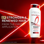 Buy L'Oreal Paris Repairing Shampoo, For Damaged and Weak Hair, With Pro-Keratin + Ceramide, Total Repair 5, 180 ml - Purplle