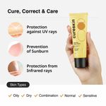 Buy Cureskin Mineral Sunscreen Day Cream Matte Finish SPF 30 PA+++ | Broad Spectrum Sun (UVA, UVB & IR) Protection | Zinc Oxide with Prebiotics, 50 gm (Pack of 1) - Purplle