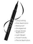 Buy AYA Eye and Face Make up Kit Combo of 2 - Perfect Matte Cover Foundation - 01 Ivory(30 ml) + Waterproof Eyeliner Pen, Black (2 ml) - Purplle