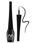 Buy AYA Eye and Face Make up Kit Combo of 2 - Perfect Matte Cover Foundation - 01 Ivory(30 ml) + Waterproof Eyeliner, Black (5 ml) - Purplle