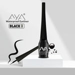 Buy AYA Eye and Face Make up Kit Combo of 2 - Perfect Matte Cover Foundation - 02 Beige(30 ml) + Waterproof Eyeliner, Black (5 ml) - Purplle