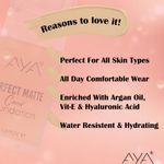 Buy AYA Eye and Face Make up Kit Combo of 2 - Perfect Matte Cover Foundation - 02 Beige(30 ml) + Waterproof Eyeliner, Black (5 ml) - Purplle