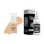 Buy AYA Foundation and Make up Fixer Combo of 2 - Perfect Matte Cover Foundation - 03 Medium Beige(30 ml) + Ultra HD Makeup Fixer, 50 ml - Purplle