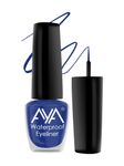 Buy AYA Eye Make up Combo of 2 - 24 Hrs Long Lasting & Waterproof Eyeliner Metallic Blue (5 ml) + Waterproof Kohl Kajal Jet Black (0.28 gm) - Purplle