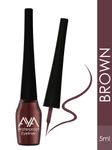 Buy AYA Eye Make up Combo of 2 - Eye Kajal Pencil Brown, 2.8 gm + Waterproof Eyeliner Brown, 5 ml - Purplle