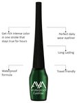 Buy AYA Eye Make up Combo of 2 - Eye Kajal Pencil Green, 2.8 gm + Waterproof Eyeliner Green, 5 ml - Purplle
