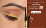 Buy AYA Eye Make up Combo of 2 - Eye Kajal Pencil Golden, 2.8 gm + Waterproof Eyeliner Golden, 5 ml - Purplle