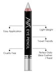 Buy AYA Eye Make up Combo of 2 - Eye Kajal Pencil Silver, 2.8 gm + Waterproof Eyeliner Silver, 5 ml - Purplle