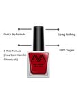 Buy AYA Nail Polish Combo Set of 2 - Black and Red 10 ml each - Purplle