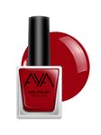 Buy AYA Nail Polish Combo Set of 2 - Black and Red 10 ml each - Purplle