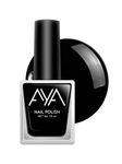 Buy AYA Nail Polish Combo Set of 2 - Black and Pink 10 ml each - Purplle