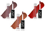 Buy AYA Yes It's Truly Matte Liquid Lipstick (Pack of 3), 01 Cool Nude, 2.5 ml + 02 Hazelnut, 2.5 ml + 03 Love With Red, 2.5 ml | Long Lasting | Waterproof | Kiss Proof | - Purplle