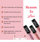Buy AYA Yes It's Truly Matte Liquid Lipstick (Pack of 3), 10 Nut Meg, 2.5 ml + 11 Strawberry Shortcake, 2.5 ml + 12 Fly Girl, 2.5 ml | Long Lasting | Waterproof | Kiss Proof | - Purplle